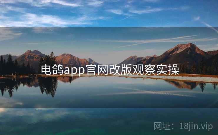 电鸽app官网改版观察实操  第1张