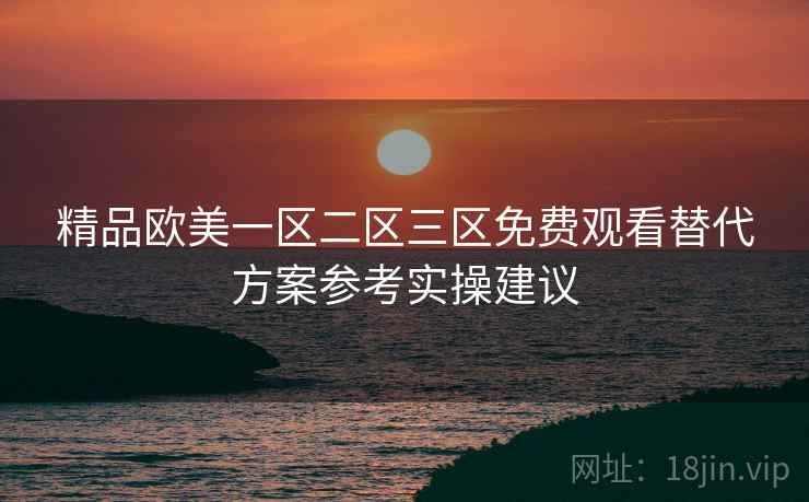 精品欧美一区二区三区免费观看替代方案参考实操建议  第2张