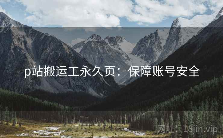 p站搬运工永久页：保障账号安全  第2张